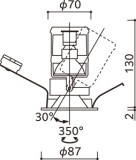 ODELIC �����ǥ�å� ������饤�� OD058097BR �̿�5