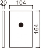 ODELIC �����ǥ�å� ��������桦���� PF308B1 �̿�1