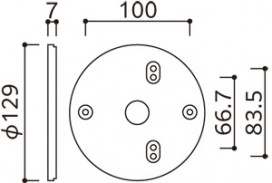 ODELIC ǥå 桦 PF217W ̿1