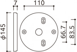ODELIC ǥå 桦 PF218W ̿1