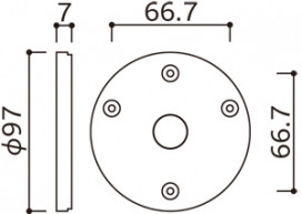 ODELIC ǥå 桦 PF220B ̿1