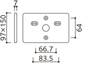 ODELIC ǥå 桦 PF228B ̿1