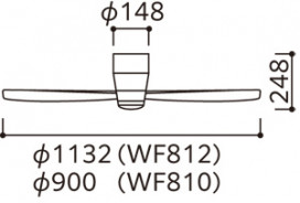 ODELIC ǥå 󥰥ե WF810 ̿4