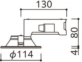 ODELIC ǥå 饤 OD361163R ̿5