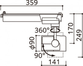 ODELIC �����ǥ�å� ���ݥåȥ饤�� OS030003HBC �̿�6
