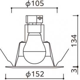 ODELIC ǥå 饤 OD301080LR ̿5