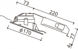 ODELIC ǥå 饤 OD361256BR ̿5