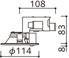 ODELIC ǥå LED ƥꥢ饤 OD361594 ̿5