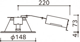 ODELIC ǥå LED 饤 OD361602R ̿4