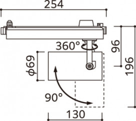 ODELIC ǥå LED ݥåȥ饤 XS517103BR ̿4
