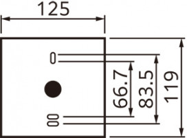 ODELIC �����ǥ�å� �֥饱�å� OB255378CR �̿�5