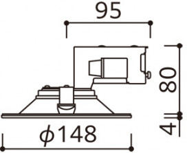 ODELIC �����ǥ�å� �������ƥꥢ�饤�� OD261819R �̿�2