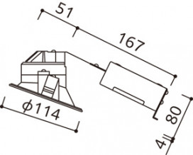 ODELIC �����ǥ�å� �������ƥꥢ�饤�� OD261982R �̿�2