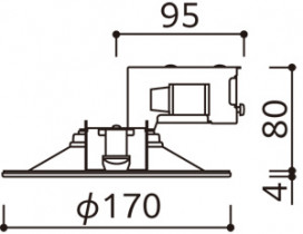 ODELIC �����ǥ�å� �������ƥꥢ�饤�� OD361220R �̿�2
