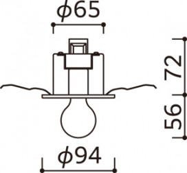 ODELIC �����ǥ�å� ������饤�� OD361611LDM �̿�3