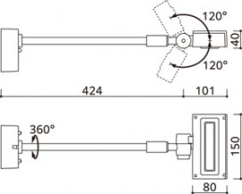 ODELIC �����ǥ�å� �������ƥꥢ�饤�� OG264128R1 �̿�3