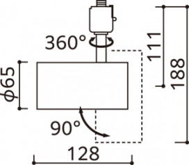 ODELIC �����ǥ�å� ���ݥåȥ饤�� OS256764BR �̿�5