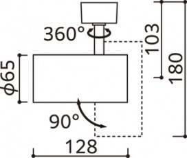 ODELIC �����ǥ�å� ���ݥåȥ饤�� OS256767BR �̿�6