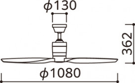 ODELIC �����ǥ�å� ������󥰥ե��� WF030 �̿�3