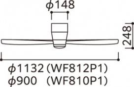 ODELIC �����ǥ�å� ������󥰥ե��� WF810P1 �̿�5