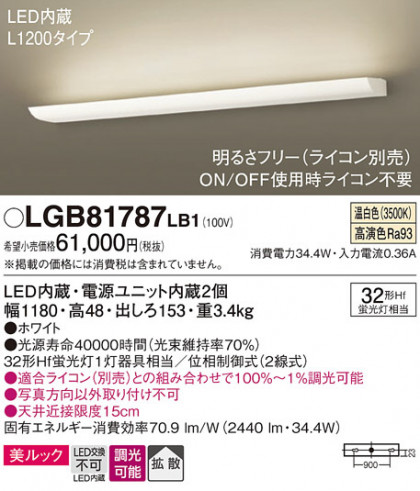 Panasonic �֥饱�å� LGB81787LB1 �ᥤ��̿�