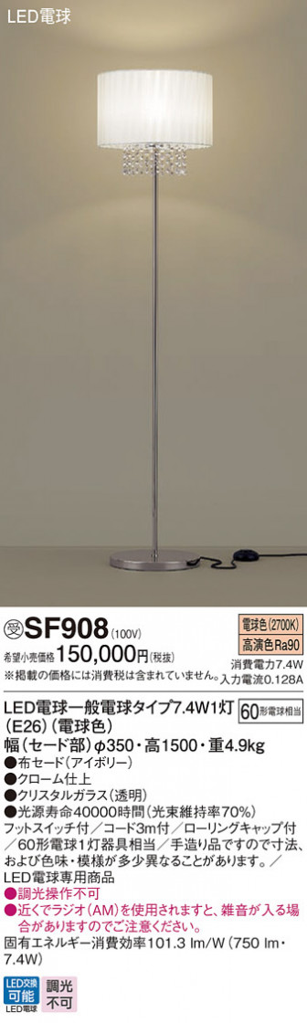 Panasonic ������� SF908 �ᥤ��̿�