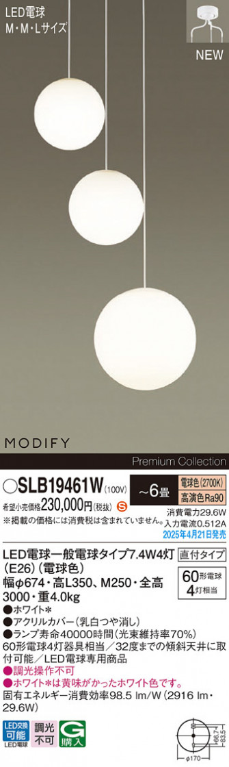 Panasonic �����ǥꥢ SLB19461W �ᥤ��̿�