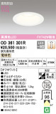 ODELIC ǥå 饤 OD361301RþʾLEDη¡ʰΡѤ䡡Ҹ -LIGHTING DEPOT-