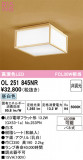 ODELIC �����ǥ�å� ��������������󥰥饤�� OL251845NR�þ��ʾ����LED�������η�¡��ʰ����Ρ����Ѥ�����䡡�����Ҹ� -LIGHTING DEPOT-
