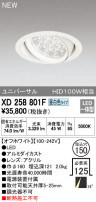 ODELIC ǥå 饤 XD258801F