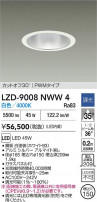 DAIKO ����ŵ� LED ������饤�� LZD-9008NWW4