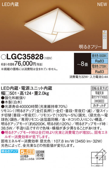 Panasonic ������󥰥饤�� LGC35828 �ᥤ��̿�