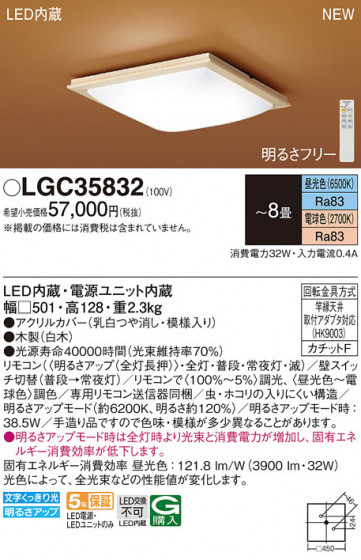 Panasonic ������󥰥饤�� LGC35832 �ᥤ��̿�