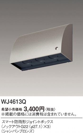 Panasonic ޡɱ祤ȥܥå WJ4613Q ᥤ̿