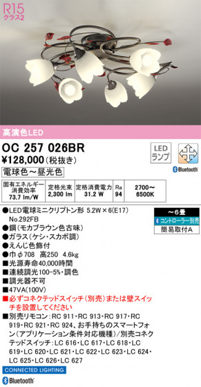 ODELIC ǥå ǥꥢ OC257026BR ᥤ̿
