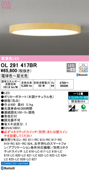 ODELIC ǥå 󥰥饤 OL291417BR ᥤ̿