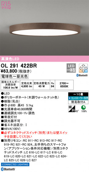 ODELIC ǥå 󥰥饤 OL291422BR ᥤ̿