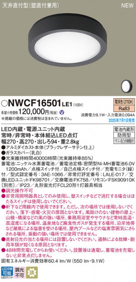 Panasonic ������󥰥饤�� NWCF16501LE1 �ᥤ��̿�