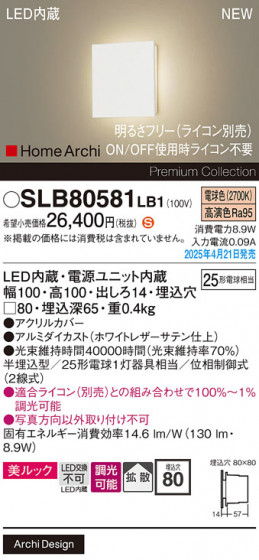 Panasonic �֥饱�å� SLB80581LB1 �ᥤ��̿�