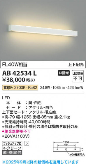 β Koizumi ߾ LED֥饱å AB42534L
