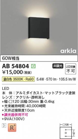 β Koizumi ߾ LED֥饱å AB54804