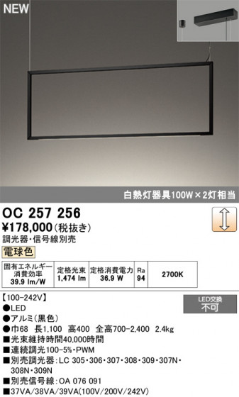 ODELIC �����ǥ�å� �����ǥꥢ OC257256 �ᥤ��̿�