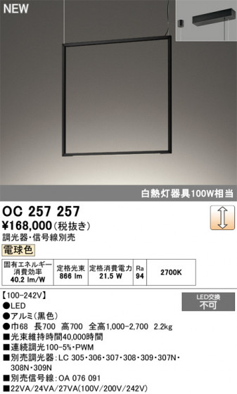 ODELIC �����ǥ�å� �����ǥꥢ OC257257 �ᥤ��̿�