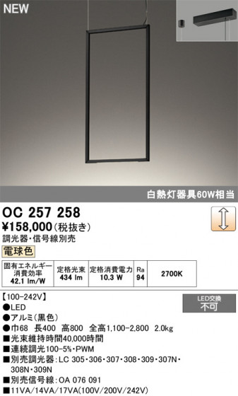 ODELIC �����ǥ�å� �����ǥꥢ OC257258 �ᥤ��̿�