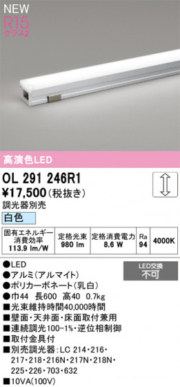 ODELIC �����ǥ�å� �����Ѵ��ܾ��� OL291246R1 �ᥤ��̿�