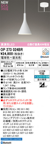 ODELIC �����ǥ�å� �ڥ����ȥ饤�� OP273024BR �ᥤ��̿�