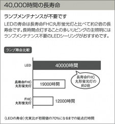 DAIKO ŵ LED DECOLEDS(LED)  DCL-38147Y 