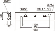 ODELIC ǥå ١饤 XL251538P1B ̿1