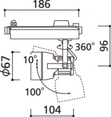 ODELIC �����ǥ�å� ���ݥåȥ饤�� XS413176 �̿�3