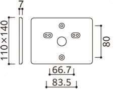 ODELIC ǥå 桦 PF227B ̿1